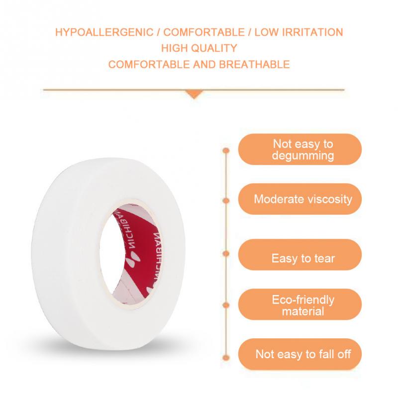 5pcs Breathable Grafting False Eyelash Isolation Tape Anti-Allergic Hole Adhesive Tape