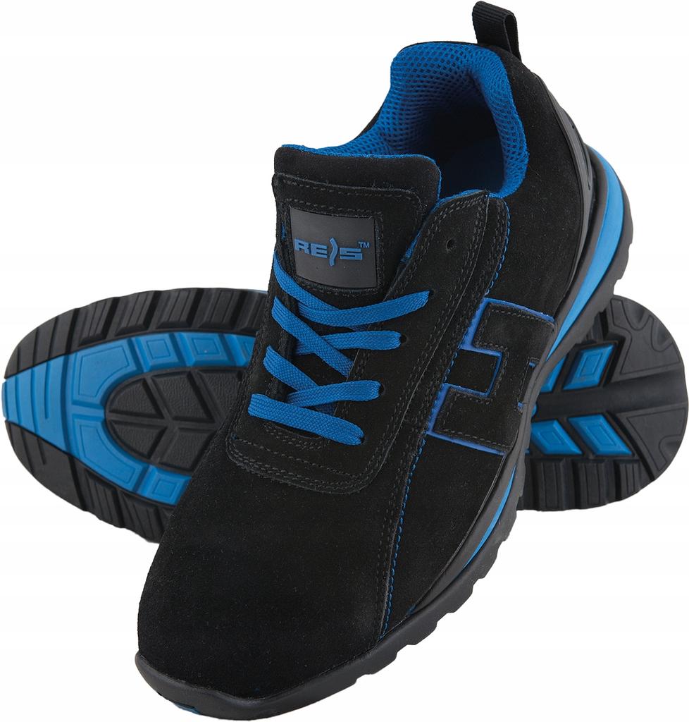 Safety Shoes / Reis / Black and Blue / Size 39 / Brchile39