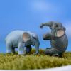 Landscape Terrarium Ornaments Bonsai Doll House Decor Elephant  Miniature Fairy Garden Figurines