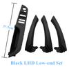 LHD Top Quality Interior Plastic Door Pull Handle with Cover Trim Full Set For BMW 3 Series E90 E91 316 318 320 325 328i