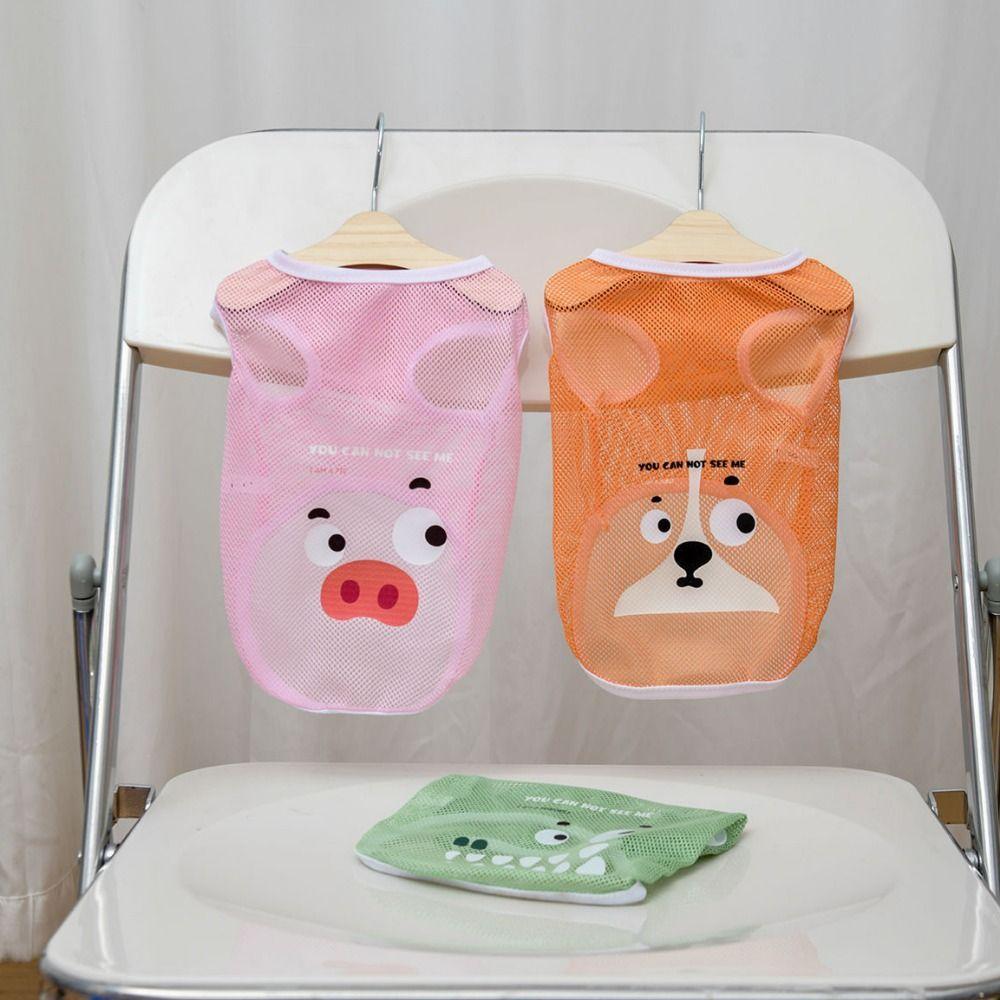 Дышащая сетчатая майка для собак из полиэстера, солнцезащитная одежда для собак, тонкий летний жилет для кошек