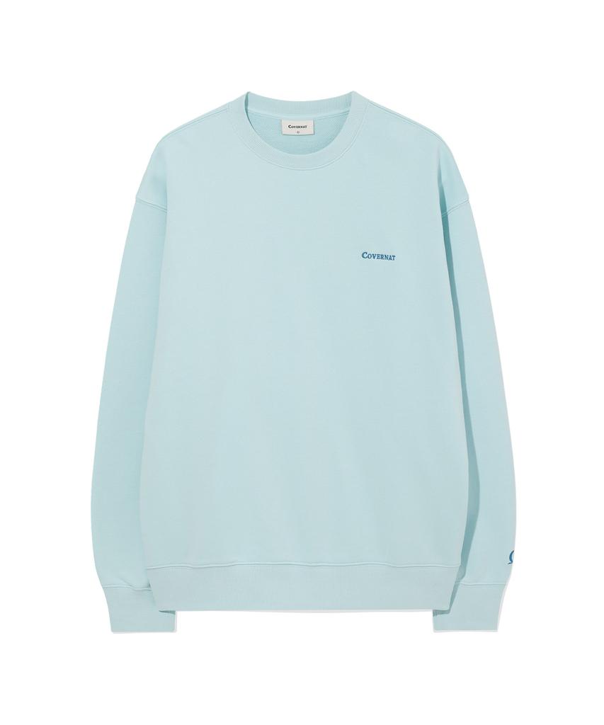 COVERNAT Small Authentic Sweatshirt Sky Blue