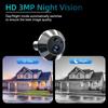 HD 3MP Outdoor House WiFi Peephole Door Eye Camera Security One-way Audio Night Vision Video Digital Peephole
