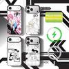 Чехол для телефона T-Tamon с B-стороной для iPhone 17, 16, 15, 14, 13, 12, 11 Plus, Pro Max Магнитный Для Magsafe Беспроводной Зарядки