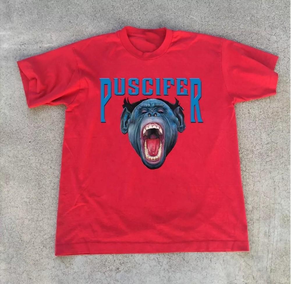 NEW Collection Puscifer Short Sleeve Cotton Red All Size BL1033 Unisex T-Shirt
