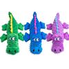 New Dog Toy Soft Plush Pet Dog Squeaky Chew Toys Stuffed Crocodile for Small Large Dogs Cat Cute Interactive Squeak Toy Durable