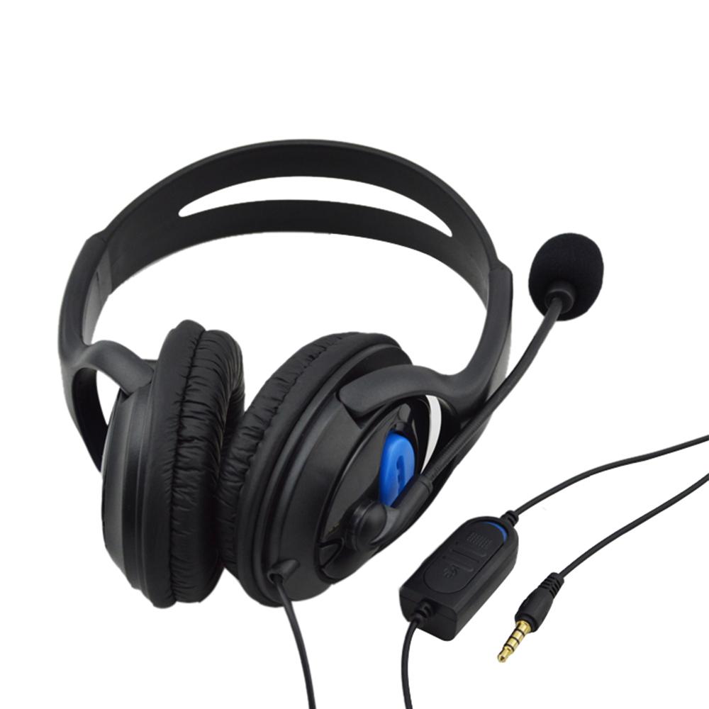 3,5 мм наушники игровые наушники гарнитура с проводным микрофоном для компьютера