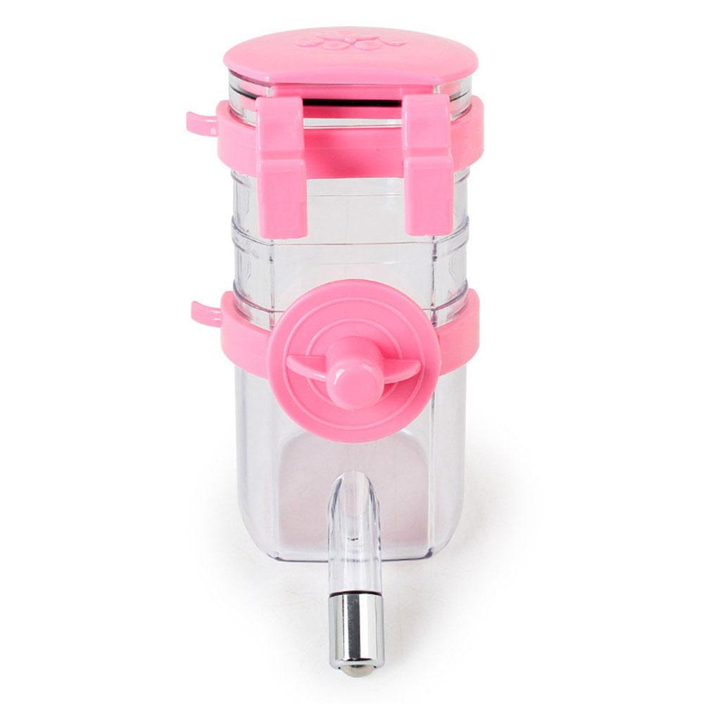 Hanging Pet Water Dispenser - Wall-Mounted Dog & Cat Water Bottle, Leakproof Hanging Drinker for Crates/Cages,