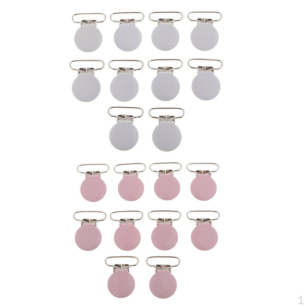 20 шт., 30 мм, лямка, зажимы для подтяжки соски для поделок, изготовления держателей, держатель для игрушек