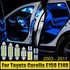 For Toyota Corolla E150 E140 2003 2004 2005 2006 2007 2008 2009 2010 2011 9PCS Car Dome Map Lights Trunk Lamp License Plate Bulb