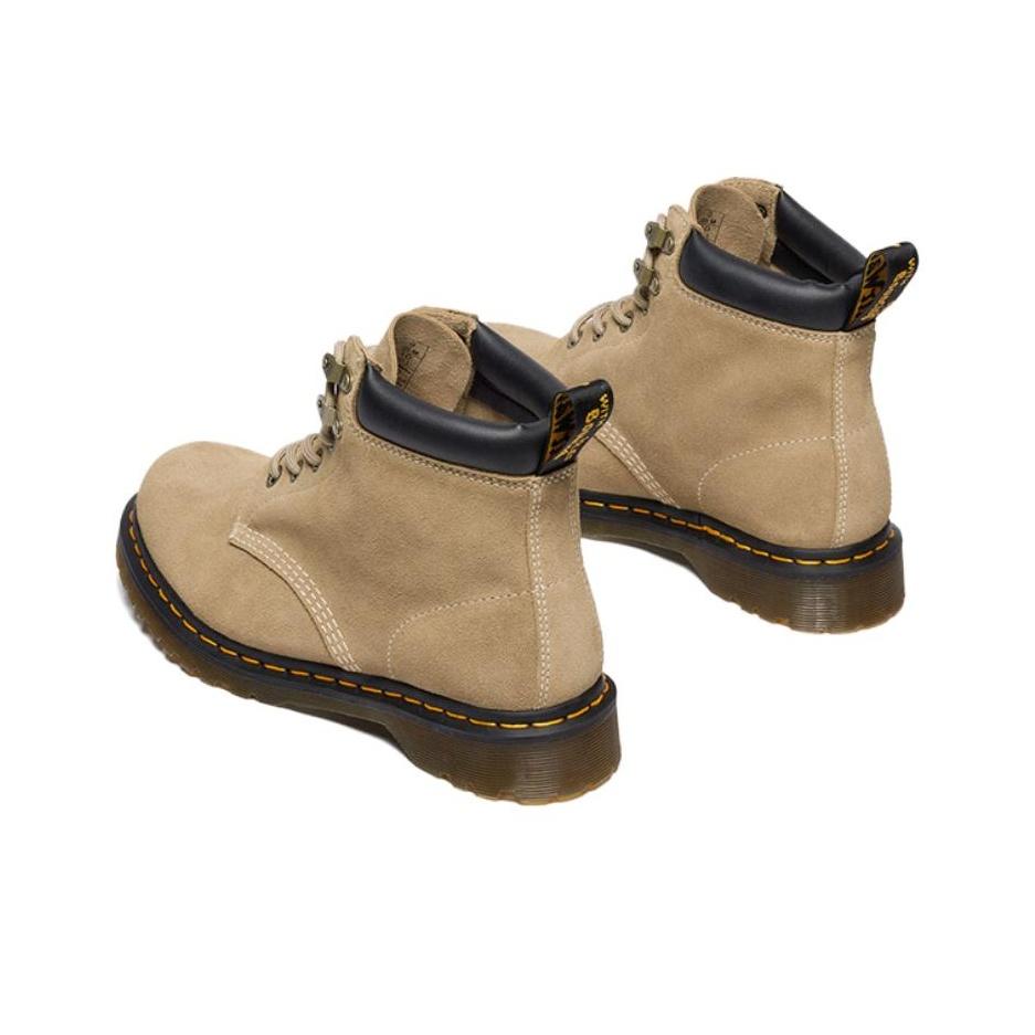 Dr. Martens 939 Vintage Round Toe Lace-Up Short Boots Unisex Boots Beige 41702200