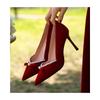 Wedding Shoes Xiuhe Wedding Dress Two Single Shoes Female Bride Shoes Stiletto Pearl Red High Heels New In Spring and Autumn 2025