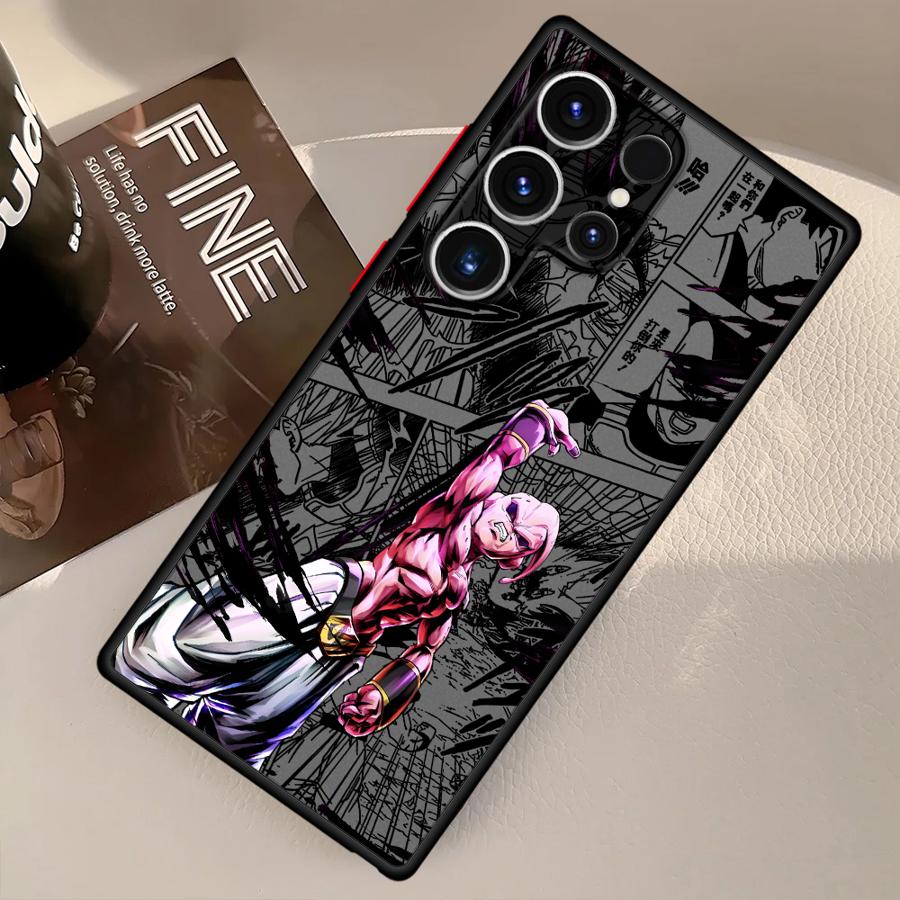 Крутой чехол Dragon Ball Majin Buu для Samsung Galaxy S21 S23 Ultra S9 S24 FE S22 Plus S25 Edge S10 S20 Задняя крышка телефона