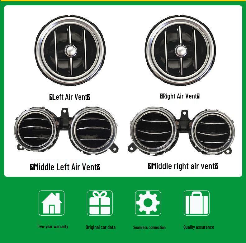 Сборка решетки вентиляционного отверстия на приборной панели Mercedes-Benz E-Class W213