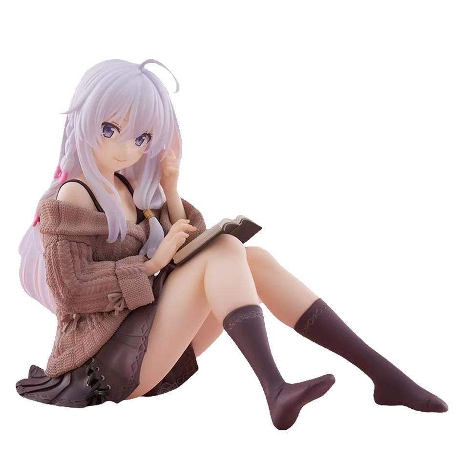 10 см Путешествие Элайны Блуждающая Ведьма Аниме Фигурка Действия ПВХ Модель Кукла Коллекционная Игрушка Подарок