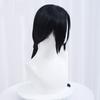 Аниме Итачи Учиха длинный прямой черный Учиха Итачи косплей парик термостойкие синтетические парики + повязка на голову + шапочка для парика