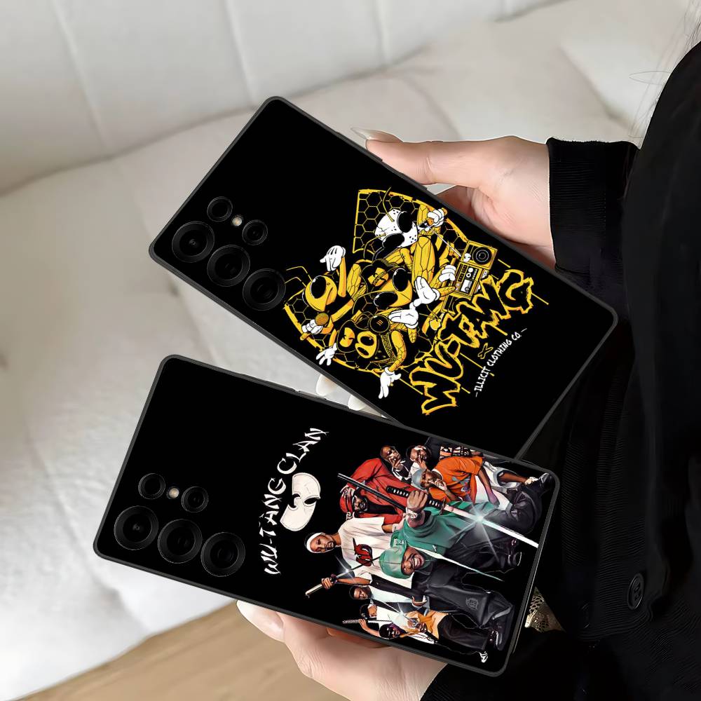 Wu-Tang Wu T-Tang C-Clan Phone Case For Samsung S 24 fe 25 Ultra plus 20 lite 21 30 22 23 24 22 Ultra 5G Fundas