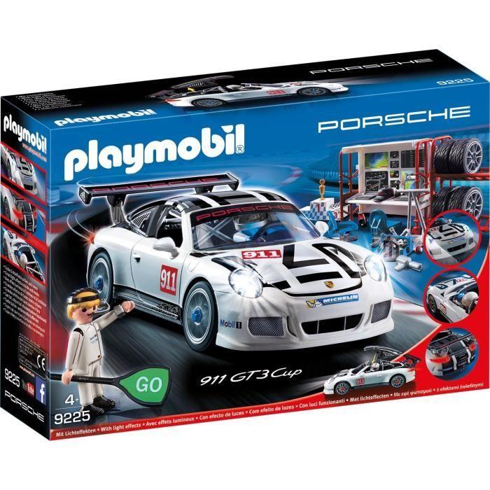PLAYMOBIL Porsche 911 GT3 Cup - Jouet Enfant - Mixte - 4 ans et plus - Allemagne