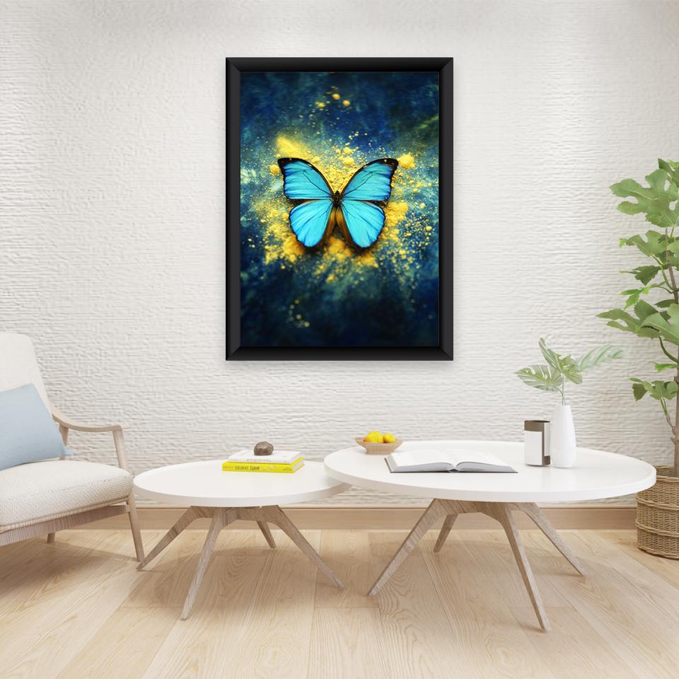 DIY Diamond Embroidery 5D Diamond Painting Butterfly Diamond Mosaic Cross Stitch Kits Rhinestones Wall Art Home Decor Gift