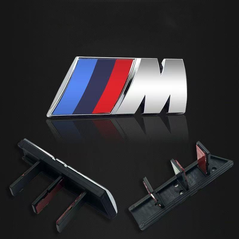 DSJW3 3D ABS Front Grille Badge Vehicle Exterior Tuning Accessories For BMW M Emblem E46 E36 E34 F10 E90 F30 E60 F30 E53 E30 E92 E87