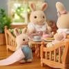 Кукла sylvanian families [семья молочных кроликов] сертификация FS-47 ST отметка 3 года и старше игрушки кукольный дом компания Sylvanian Families epoch
