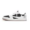 Travis Scott x Air Jordan 1 Travis Scott X AJ1 Low 7.0 Сотрудничество Износостойкий Низкие Топ DZ4137-700(Команда723-)