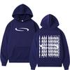 Retro Washed Playboi Carti I AM MUSIC Logo Hoodie Opium Ken Graphic Printing Fashion Sweatshirt Autumn Winter Fleece Streetwear