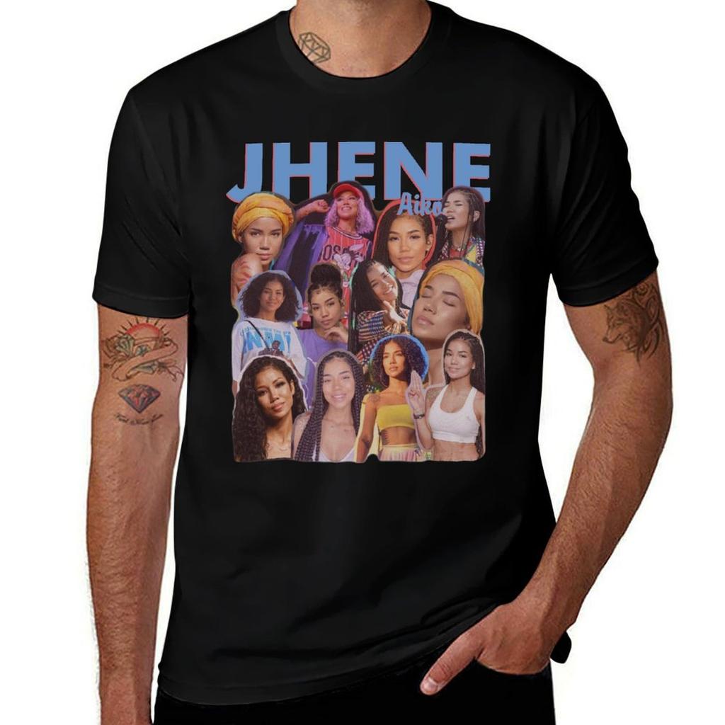 JHENE AIKO VINTAGE BOOTLEG S TShirt Soft Casual Short Sleeve Cotton Tee TShirt