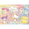 BEVERLY [Сделано в Японии] Большой пазл Beverly 150 с персонажами Sanrio Время игристых закусок (26 х 38 см) 150Л-001