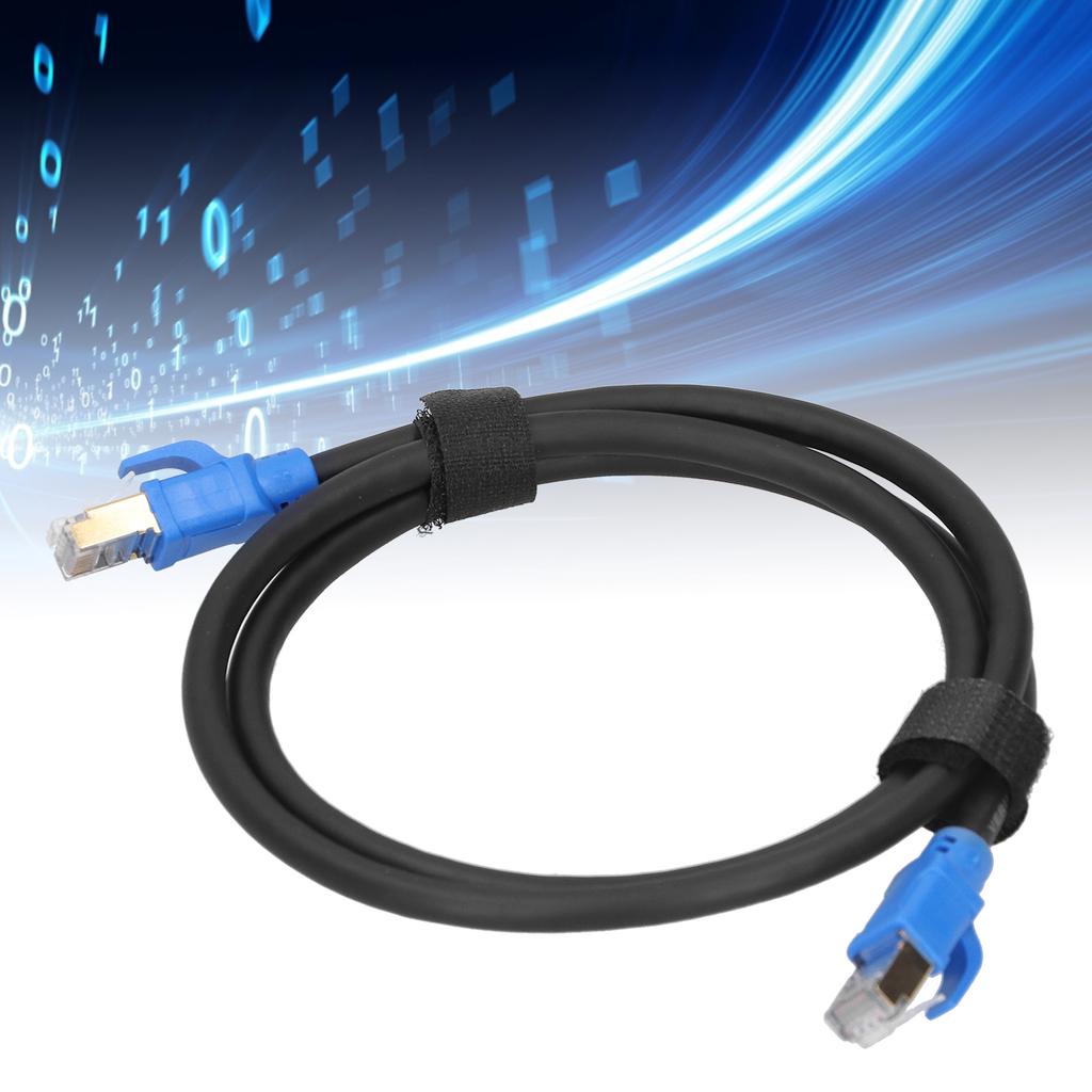Кабель Ethernet Cat8 40 Гбит/с 2000 МГц, позолоченные разъемы RJ45, LAN-провода для хабов, маршрутизаторов, сетевых адаптеров