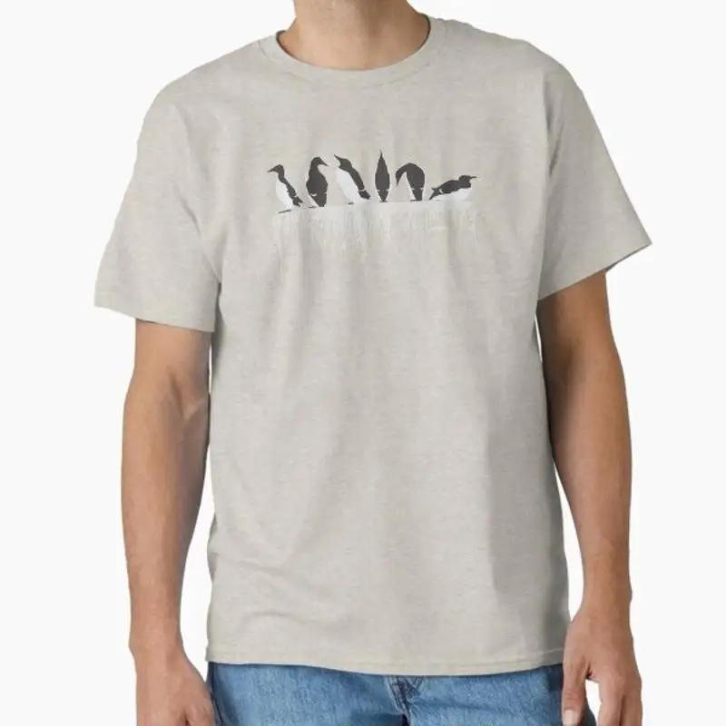 Guillemot Whitewash Classic T shirt Made in US AUS Size S 2XL