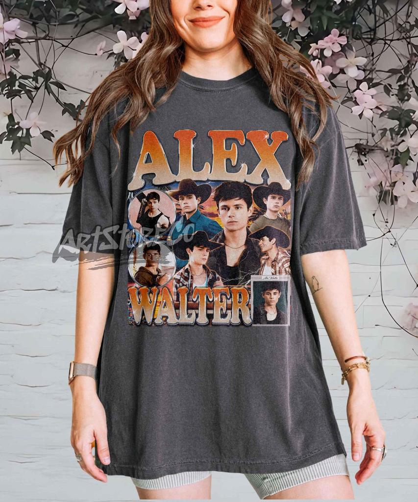 Alex Walter Retro Collage T-Shirt, Vintage Inspired Graphic Tee