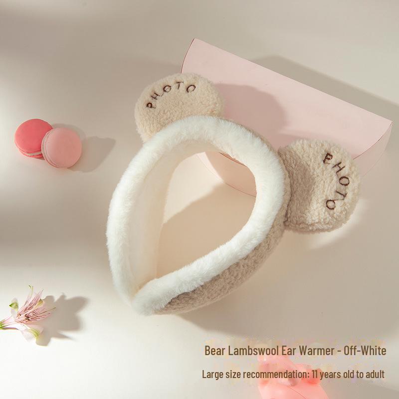 Унисекс складные плюшевые зимние наушники - утеплители для ушей, защищающие от холода