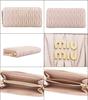 Кошелек 5ML506 2FPP Cipuria Matelasse Leather Metal Logo Круглый кошелек на молнии [Miu Miu] (длинный кошелек) Женский [Бренд] [Товар]