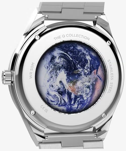TIMEX Q TIMEX x NASA Apollo 17 кварцевые аналоговые часы с хронографом, водозащита 50м TW2Y56700