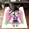 Mitsuri Kanroji1Printed Area Rug Carpet for Bedroom Living Room Home Decor Rugs Mat Non Slip Mat Rug for Bedside