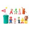 12 шт. Фигурки Super Mario Bros Кавайная Принцесса Гриб Йоши Аниме Фигурка для Детей Друзей Игрушки Подарки на День Рождения