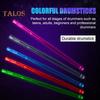 LED Light Up Drumsticks Rechargeable Glow In The Dark Drumsticks with 15 Colors Drum Musical Accessories for Adults Kids Drummers