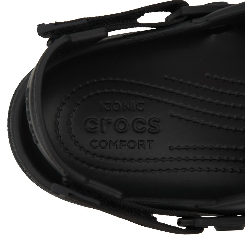 Crocs Duet Max Clog Eva Спортивный стиль Мягкие удобные клоги Унисекс клоги Черный 208776-001