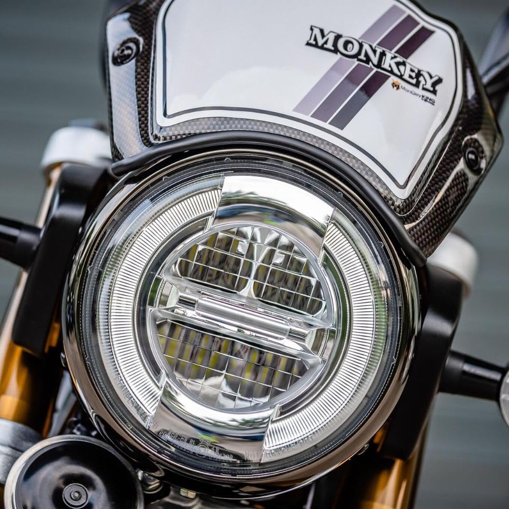 Ветровое стекло козырька приборной панели MonQeyKing для Honda Monkey 125 JB02 JB03 (синий)