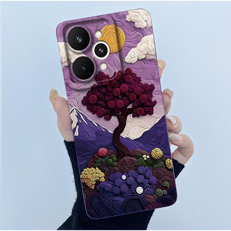 Чехлы Для Realme 15 Pro 5G Модный Минимализм Цветочный Чехол Для Телефона Ударопрочная Защита Мягкий Чехол Для Realme 15 15Pro 5G