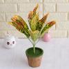 1шт ложные вечнозеленые искусственные растения водонепроницаемый домашний отель неувядающее украшение