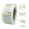 Pack Sticker Christmas Holiday Gift Decorating Gift 1 Roll 500 Posts Christmas