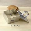 Домашняя форма для выпечки тортов DIY Инструменты для украшения из нержавеющей стали Круглое серебряное кольцо Нарезка Резак Ручной Нажим Выпечка Аксессуары для украшения торта