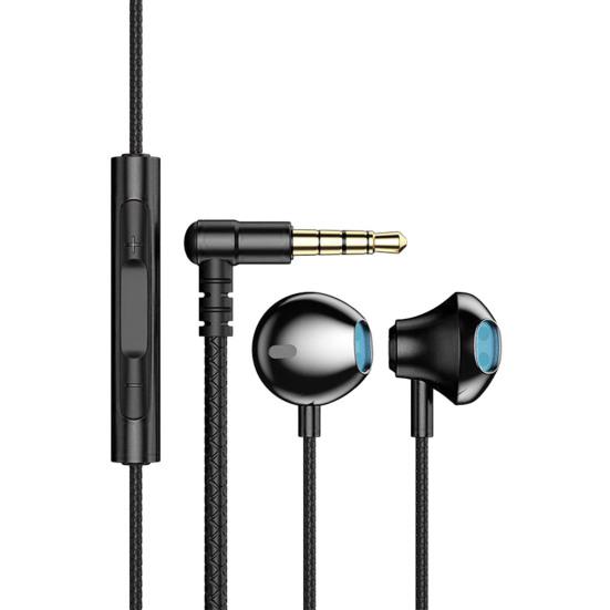 Игровые наушники с тяжелыми басами, HIFI-звук, микрофон с шумоподавлением и усилением басов, проводные наушники 3,5 мм