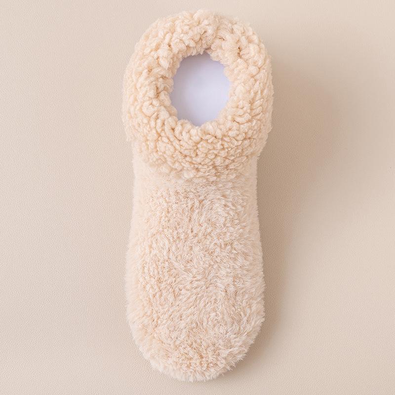 1/10 пар Осенне-зимние теплые носки для пола из кораллового флиса Домашние Милые Сладкие Женские Плюс Флисовые носки