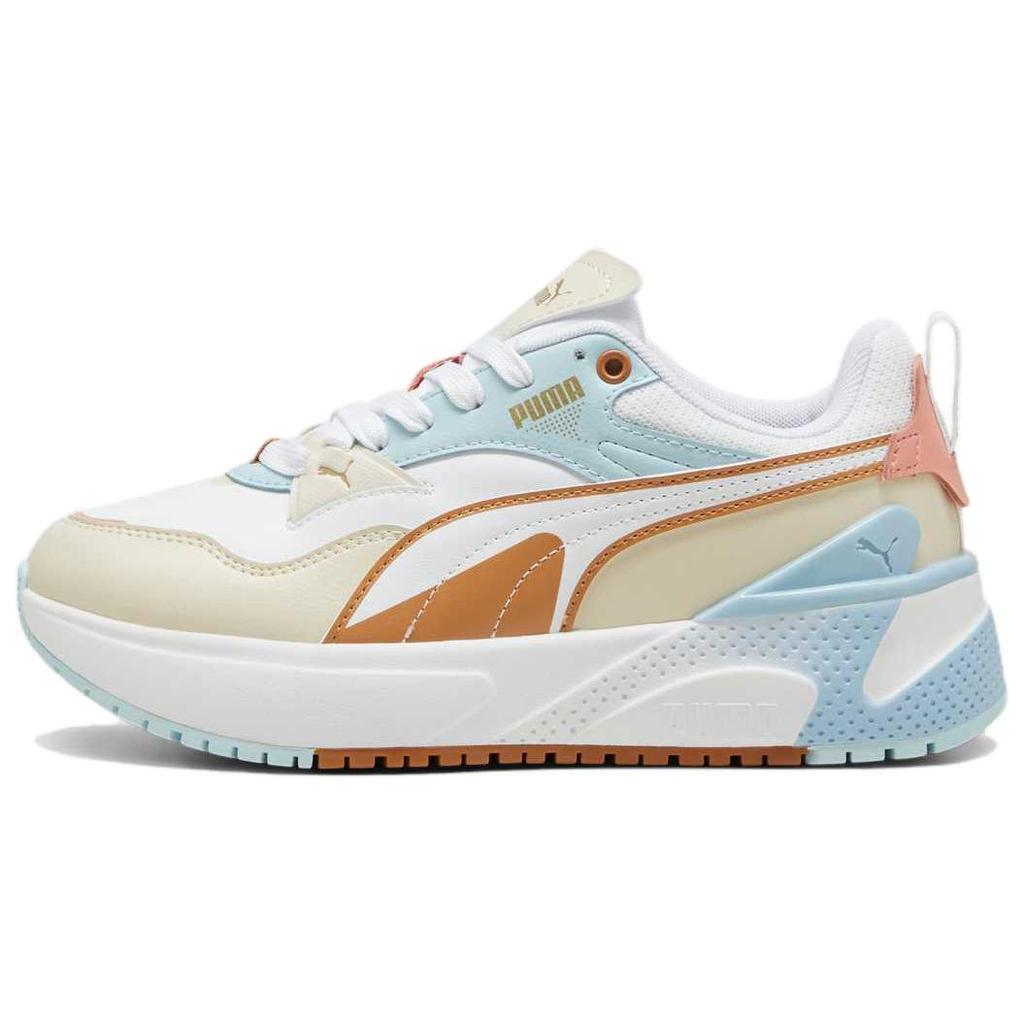 Puma R78 Disrupt Comfortable Fashion Low-Top Sneakers Women Sneakers Yellow White 397675-02