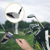 Golf Club Brush Long Handle Double Sided Golf Rod Golf Groove Cleaner Golf Cleaning Brush Golf Club Aids with Keychain