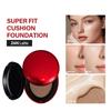 Red Cushion Foundation Lightweight Non Floating Powder Concealer Waterproof Cushion Lightweight Cover Semi Cushi