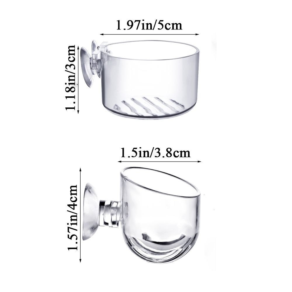 Мини-аквариумное украшение, водоросли, чашка для растений, красная кормушка для червей с присоской, держатель для аквариума